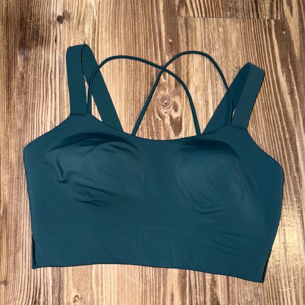 Lululemon Like a Cloud Bra (D/DD Cup) size 10 Storm teal